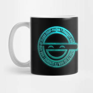 The laughing man Mug